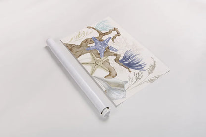 Soft Shores I by Beth Grove. shown as a rolled paper print. Available as archival giclee rolled canvas, fine art paper, or poster print. SKU 72852i.