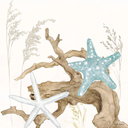 Soft Shores III by Beth Grove. SKU 72854a. Archival Giclee Fine art print for wall decor.