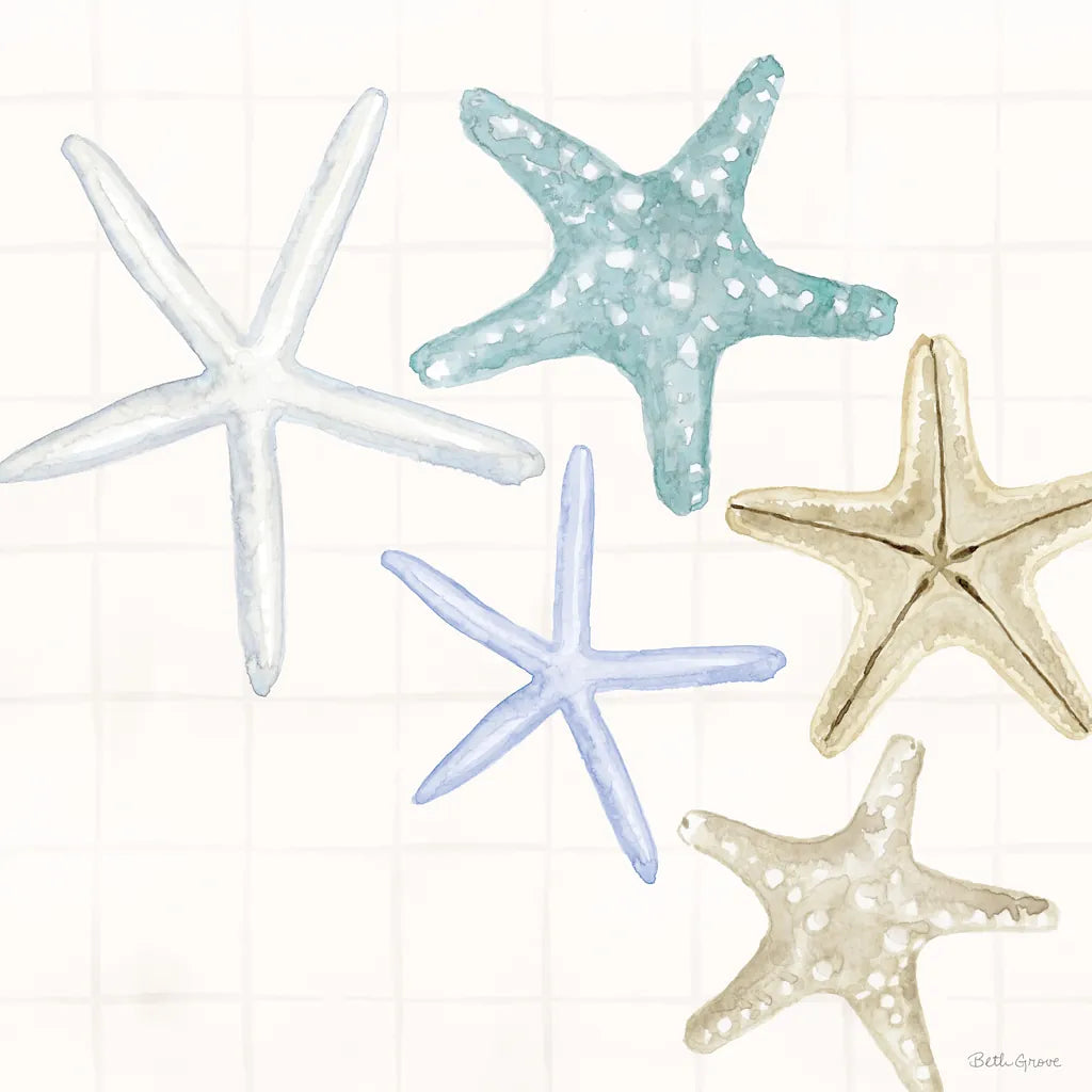 Soft Shores V by Beth Grove. SKU 72856a. Archival Giclee Fine art print for wall decor.