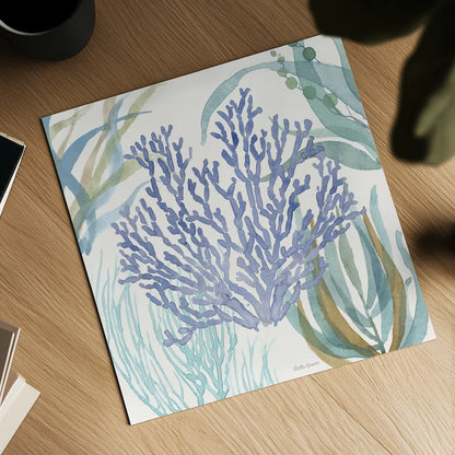 Soft Shores VIII by Beth Grove. Shown as a detailed flat fine art print, highlighting archival giclee quality. Available as an archival giclee rolled canvas, fine art paper, or poster print. SKU 72859a.