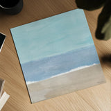 Soft Shores XI by Beth Grove. Shown as a detailed flat fine art print, highlighting archival giclee quality. Available as an archival giclee rolled canvas, fine art paper, or poster print. SKU 72862a.