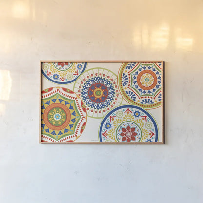 Spice Love I by Beth Grove. shown as a paper print in a natural frame. Available as a archival giclee rolled canvas, fine art paper, or poster print. SKU 88041i.