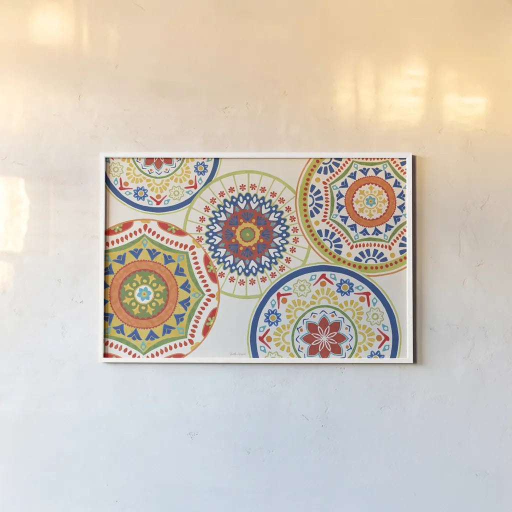 Spice Love I by Beth Grove. shown as a paper print in a white frame. Available as a archival giclee rolled canvas, fine art paper, or poster print. SKU 88041i.