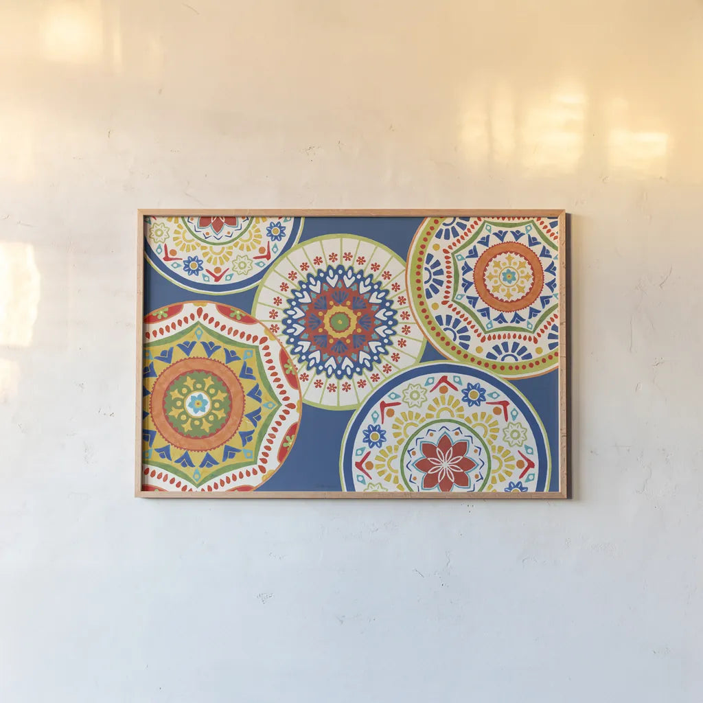 Spice Love I Color by Beth Grove. shown as a paper print in a natural frame. Available as a archival giclee rolled canvas, fine art paper, or poster print. SKU 88048i.