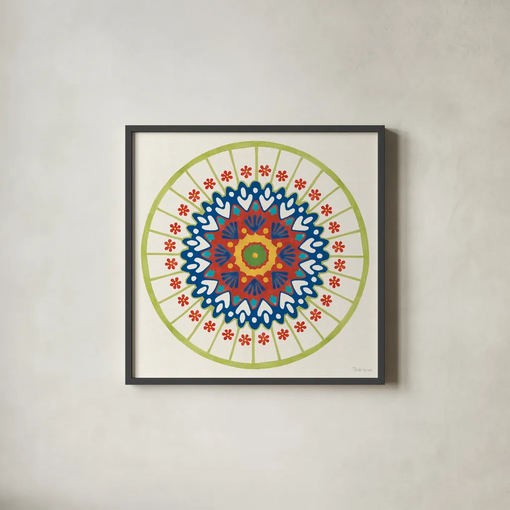 Spice Love II by Beth Grove. Shown in a sleek black glass frame for a contemporary gallery look. Available as an archival giclee rolled canvas, fine art paper, or poster print. SKU 88042a.