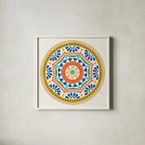 Spice Love IV by Beth Grove. Shown in a crisp white glass frame for a clean and minimalist style. Available as an archival giclee rolled canvas, fine art paper, or poster print. SKU 88044a.