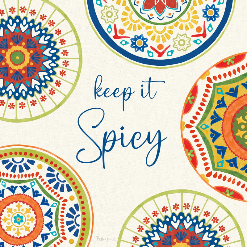 Spice Love VI by Beth Grove. SKU 88046a. Archival Giclee Fine art print for wall decor.