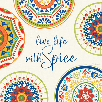 Spice Love VII by Beth Grove. SKU 88047a. Archival Giclee Fine art print for wall decor.