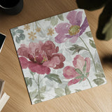 Springtime Bloom II Dark by Beth Grove. Shown as a detailed flat fine art print, highlighting archival giclee quality. Available as an archival giclee rolled canvas, fine art paper, or poster print. SKU 54533a.
