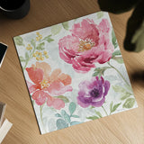 Springtime Bloom III by Beth Grove. Shown as a detailed flat fine art print, highlighting archival giclee quality. Available as an archival giclee rolled canvas, fine art paper, or poster print. SKU 50044a.