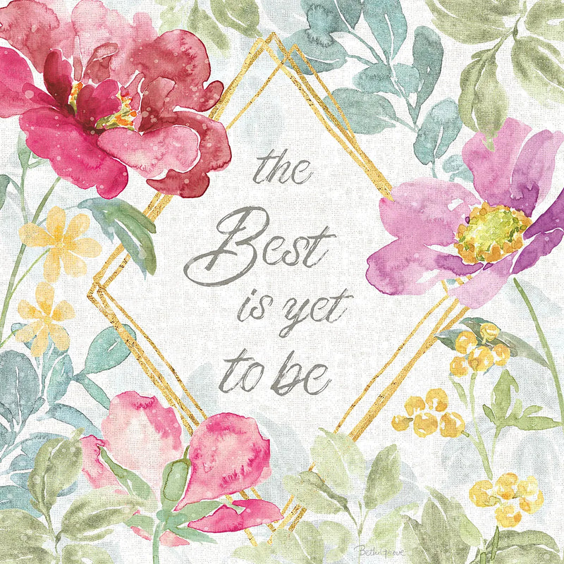 Springtime Bloom IV by Beth Grove. SKU 50045a. Archival Giclee Fine art print for wall decor.