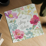 Springtime Bloom VII by Beth Grove. Shown as a detailed flat fine art print, highlighting archival giclee quality. Available as an archival giclee rolled canvas, fine art paper, or poster print. SKU 50048a.