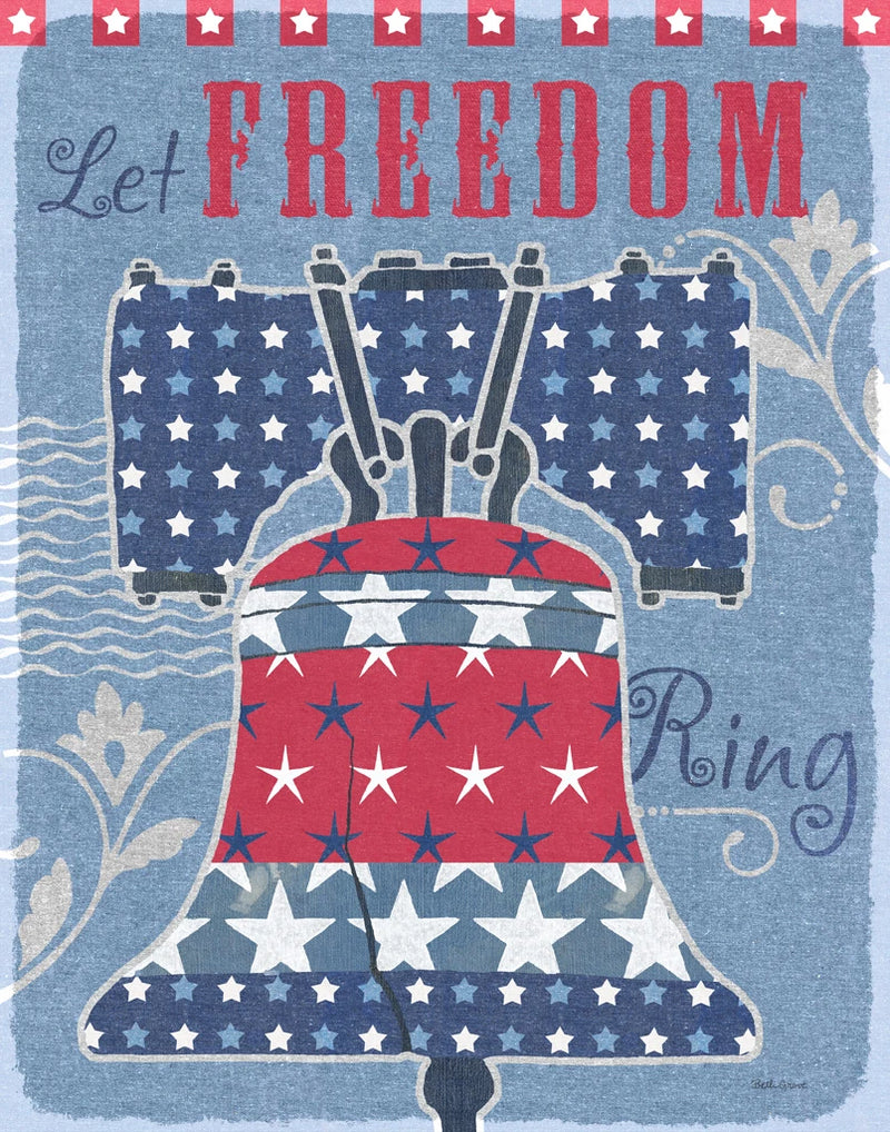 Stars and Stripes Bell Dark by Beth Grove