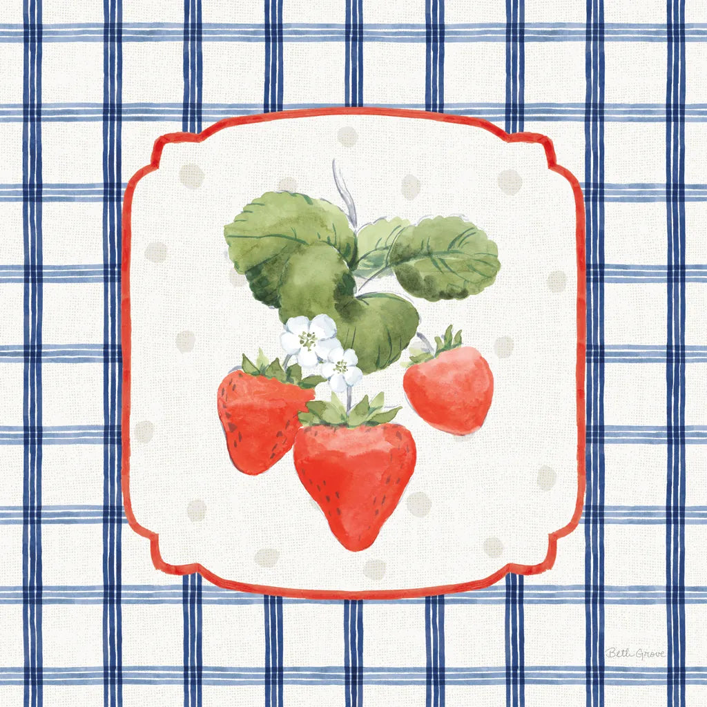 Summer Stems I by Beth Grove. SKU 101555a. Archival Giclee Fine art print for wall decor.