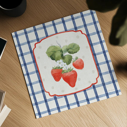 Summer Stems I by Beth Grove. Shown as a detailed flat fine art print, highlighting archival giclee quality. Available as an archival giclee rolled canvas, fine art paper, or poster print. SKU 101555a.