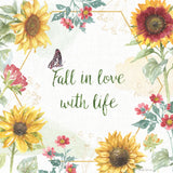 Sunflower Splendor II by Beth Grove. SKU 65340a. Archival Giclee Fine art print for wall decor.