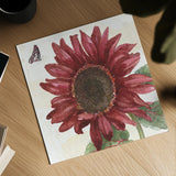 Sunflower Splendor X by Beth Grove. Shown as a detailed flat fine art print, highlighting archival giclee quality. Available as an archival giclee rolled canvas, fine art paper, or poster print. SKU 65348a.