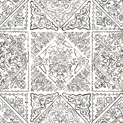 Sunny Bouquet Pattern IIIB by Beth Grove. SKU 37160a. Archival Giclee Fine art print for wall decor.