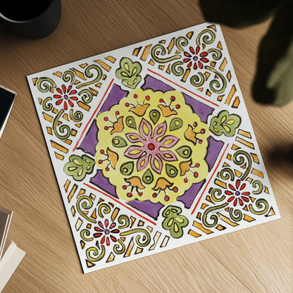 Sunny Bouquets VIII by Beth Grove. Shown as a detailed flat fine art print, highlighting archival giclee quality. Available as an archival giclee rolled canvas, fine art paper, or poster print. SKU 34940a.