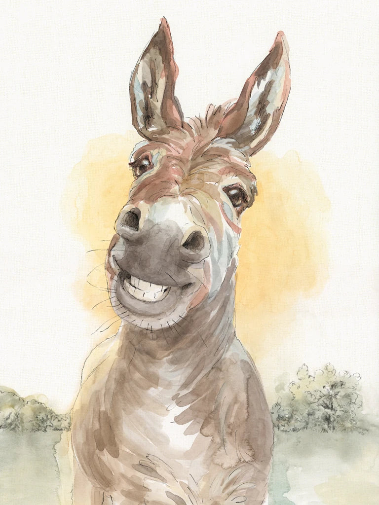 Sunrise Donkey by Beth Grove
