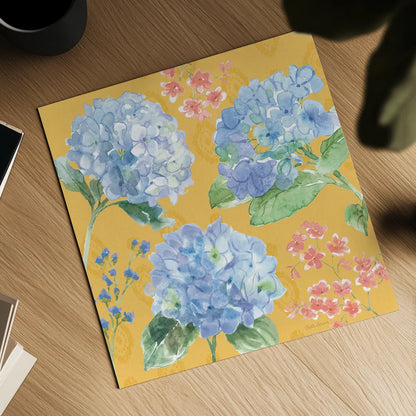 Sweet Garden IV by Beth Grove. Shown as a detailed flat fine art print, highlighting archival giclee quality. Available as an archival giclee rolled canvas, fine art paper, or poster print. SKU 95992a.