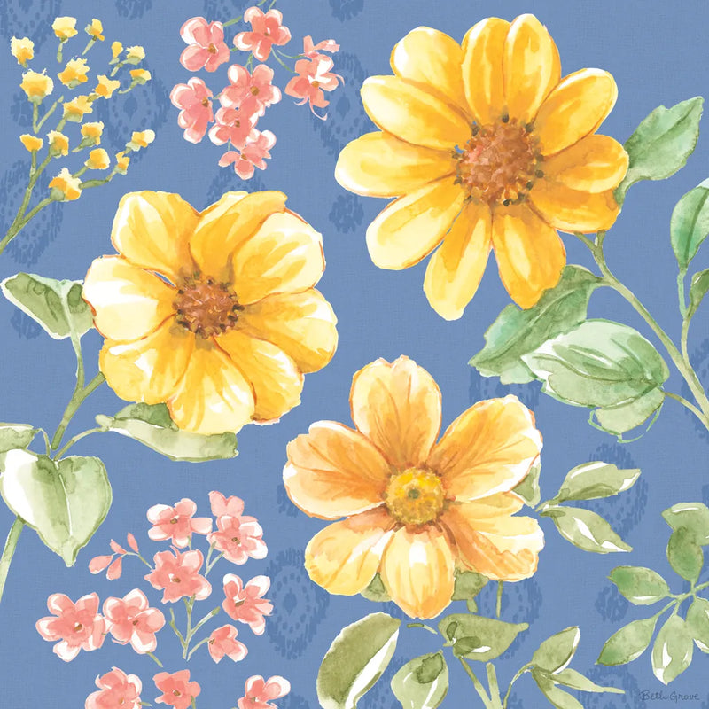 Sweet Garden V by Beth Grove. SKU 95993a. Archival Giclee Fine art print for wall decor.