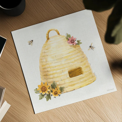 Sweet Honey I by Beth Grove. Shown as a detailed flat fine art print, highlighting archival giclee quality. Available as an archival giclee rolled canvas, fine art paper, or poster print. SKU 99480a.
