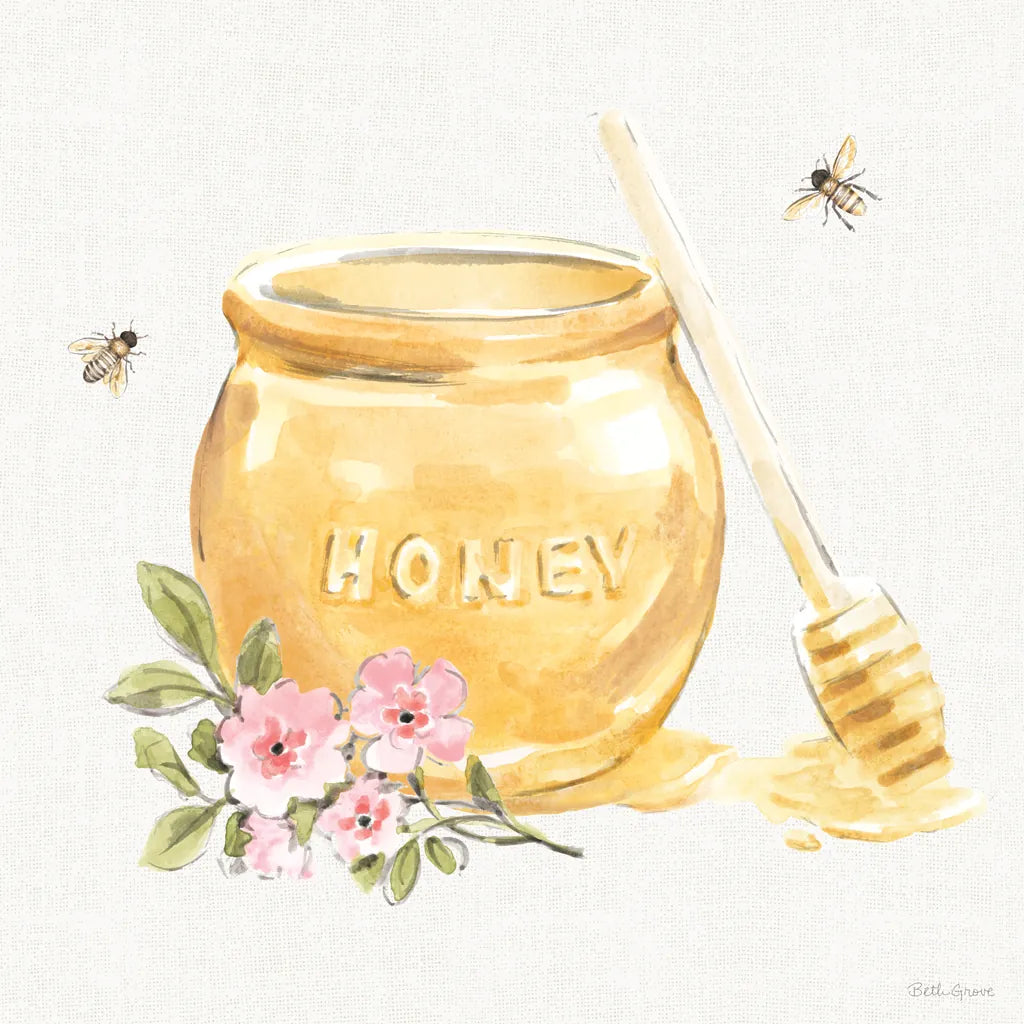 Sweet Honey II by Beth Grove. SKU 99481a. Archival Giclee Fine art print for wall decor.