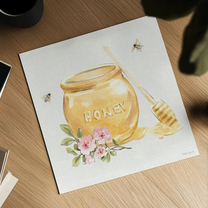 Sweet Honey II by Beth Grove. Shown as a detailed flat fine art print, highlighting archival giclee quality. Available as an archival giclee rolled canvas, fine art paper, or poster print. SKU 99481a.