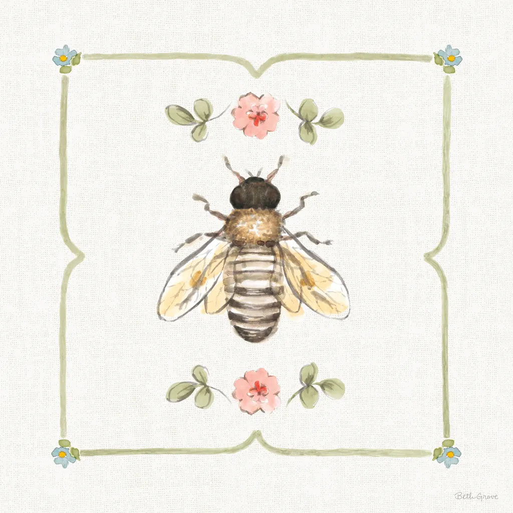 Sweet Honey III by Beth Grove. SKU 99482a. Archival Giclee Fine art print for wall decor.