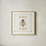 Sweet Honey III by Beth Grove. Shown in a natural wood glass frame for a timeless modern aesthetic. Available as an archival giclee rolled canvas, fine art paper, or poster print. SKU 99482a.