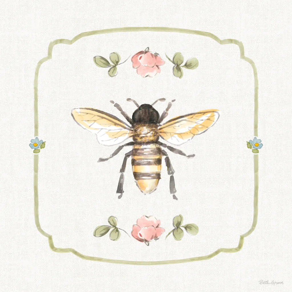 Sweet Honey IV by Beth Grove. SKU 99483a. Archival Giclee Fine art print for wall decor.