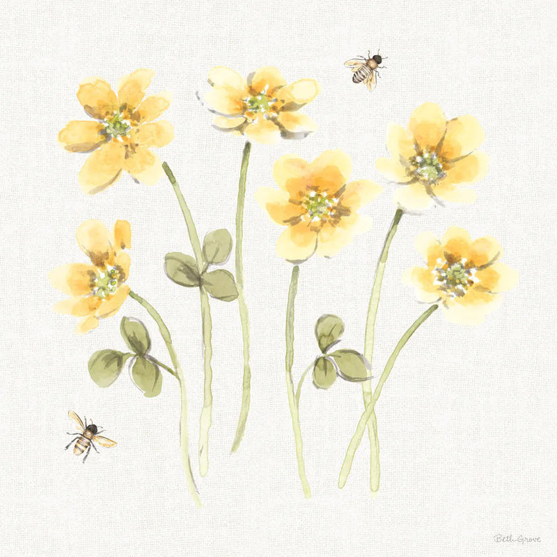 Sweet Honey IX by Beth Grove. SKU 99488a. Archival Giclee Fine art print for wall decor.
