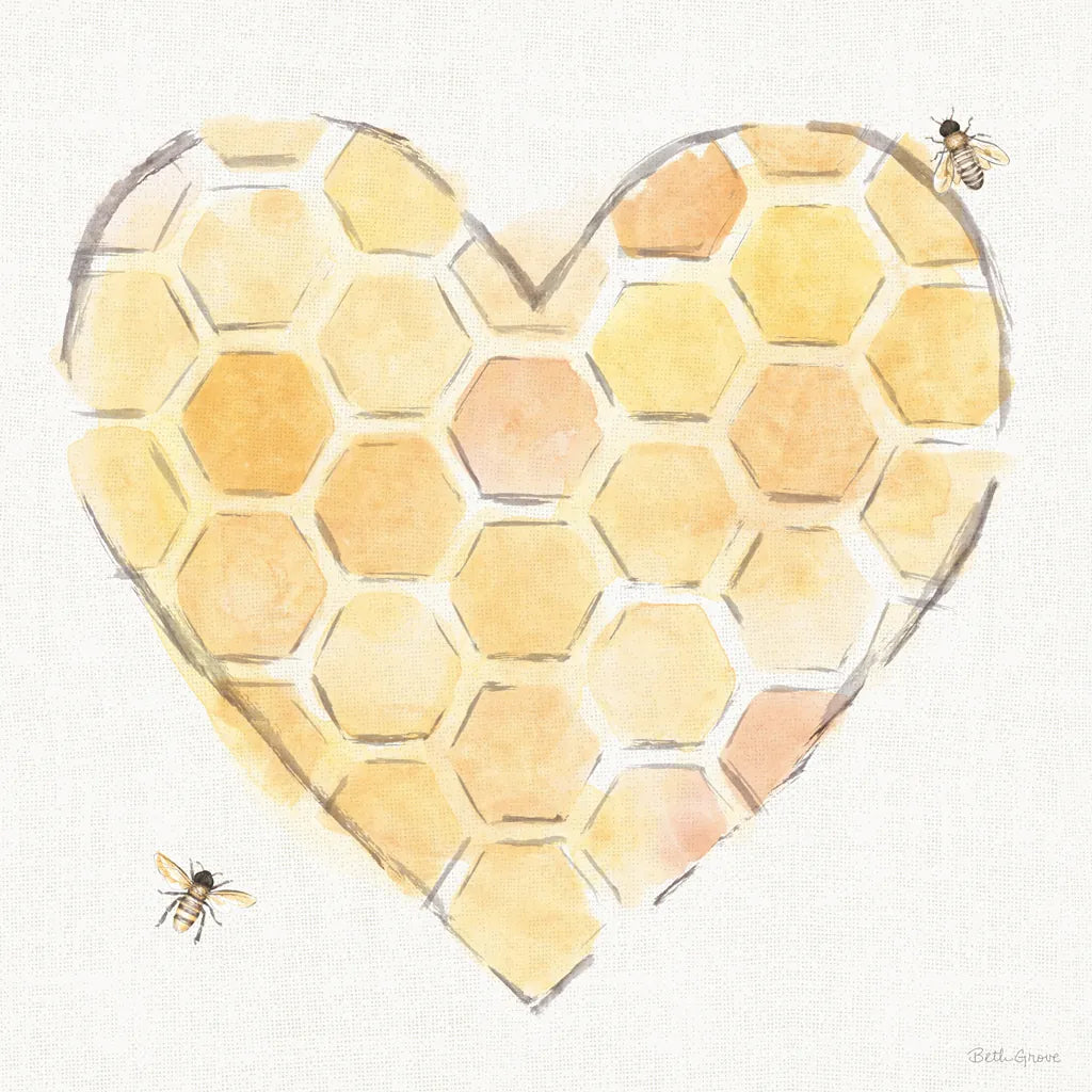 Sweet Honey VIII by Beth Grove. SKU 99487a. Archival Giclee Fine art print for wall decor.