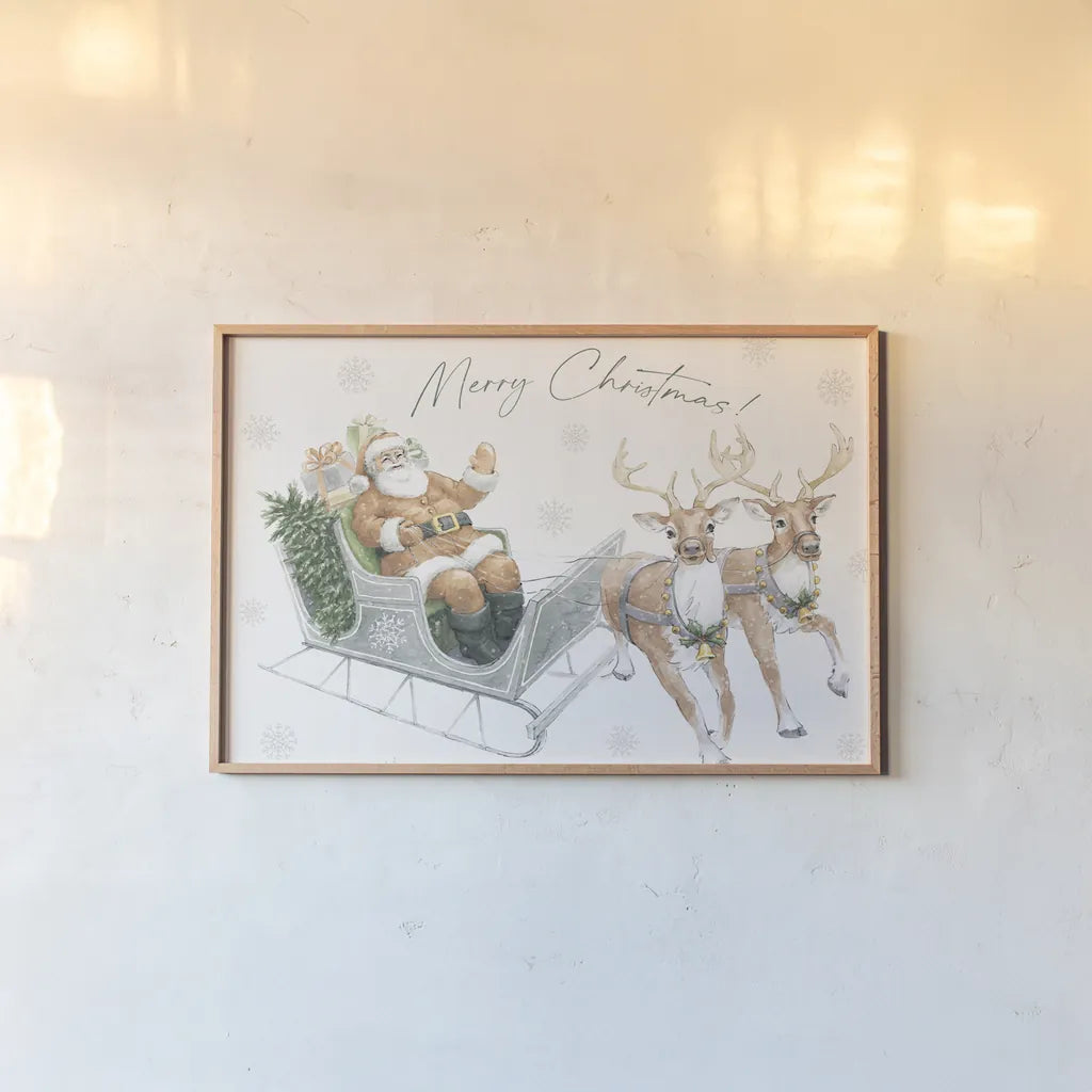 Sweet Season I by Beth Grove. shown as a paper print in a natural frame. Available as a archival giclee rolled canvas, fine art paper, or poster print. SKU 94676i.