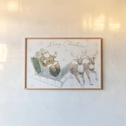 Sweet Season I by Beth Grove. shown as a paper print in a natural frame. Available as a archival giclee rolled canvas, fine art paper, or poster print. SKU 94676i.