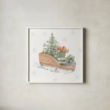 Sweet Season IV by Beth Grove. Shown in a crisp white glass frame for a clean and minimalist style. Available as an archival giclee rolled canvas, fine art paper, or poster print. SKU 94679a.