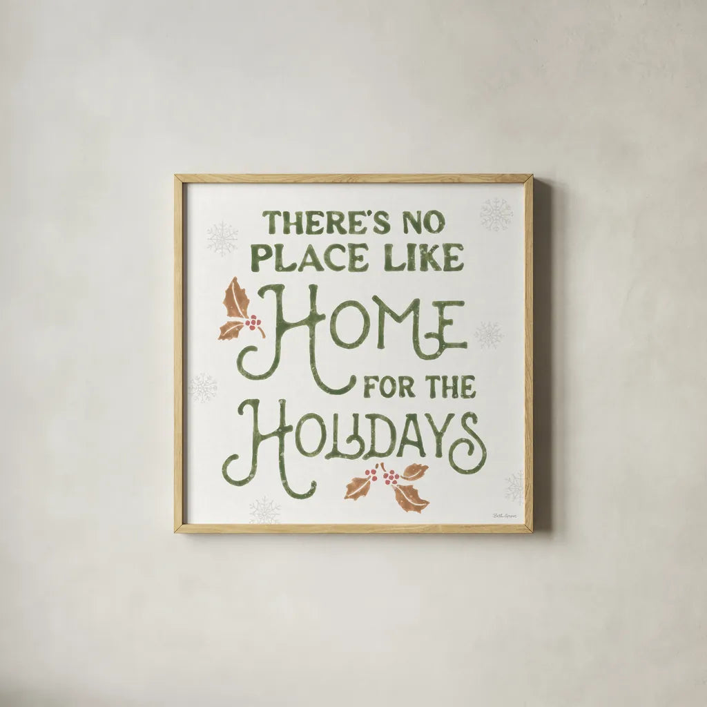 Sweet Season IX by Beth Grove. Shown in a natural wood glass frame for a timeless modern aesthetic. Available as an archival giclee rolled canvas, fine art paper, or poster print. SKU 94838a.