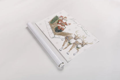 Sweet Season Red I by Beth Grove. shown as a rolled paper print. Available as archival giclee rolled canvas, fine art paper, or poster print. SKU 94683i.