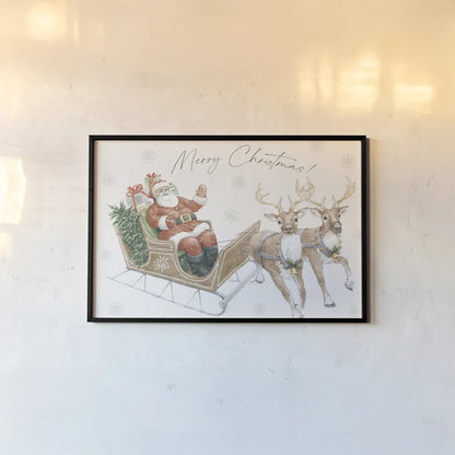 Sweet Season Red I by Beth Grove. shown as a paper print in a black flame. Available as a archival giclee rolled canvas, fine art paper, or poster print. SKU 94683i.