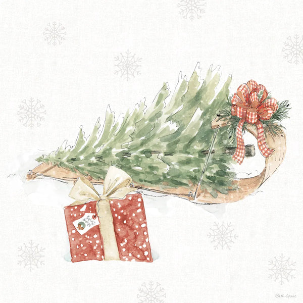 Sweet Season Red V by Beth Grove. SKU 94687a. Archival Giclee Fine art print for wall decor.