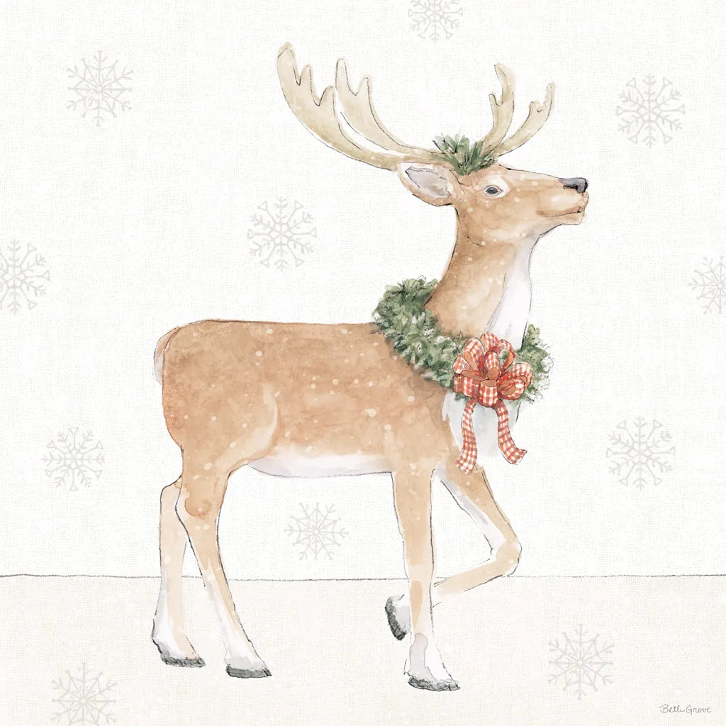 Sweet Season Red VI by Beth Grove. SKU 94688a. Archival Giclee Fine art print for wall decor.