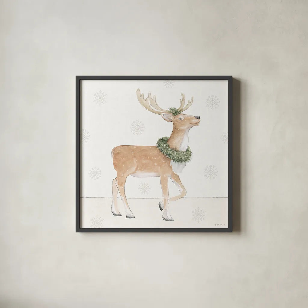 Sweet Season VI by Beth Grove. Shown in a sleek black glass frame for a contemporary gallery look. Available as an archival giclee rolled canvas, fine art paper, or poster print. SKU 94681a.