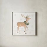 Sweet Season VI by Beth Grove. Shown in a crisp white glass frame for a clean and minimalist style. Available as an archival giclee rolled canvas, fine art paper, or poster print. SKU 94681a.