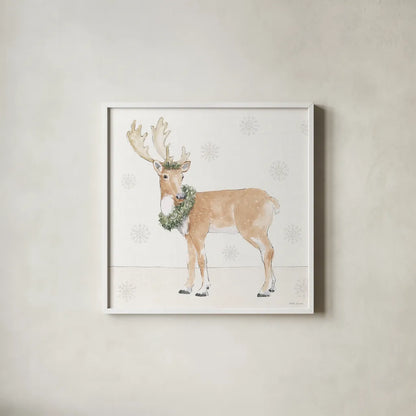 Sweet Season VII by Beth Grove. Shown in a crisp white glass frame for a clean and minimalist style. Available as an archival giclee rolled canvas, fine art paper, or poster print. SKU 94682a.
