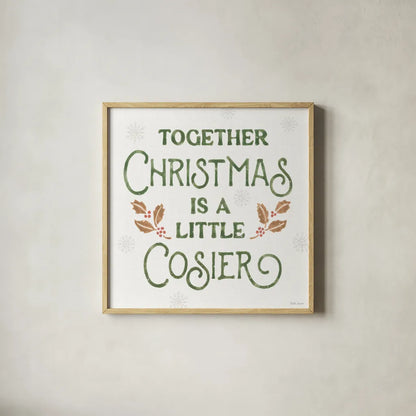 Sweet Season VIII by Beth Grove. Shown in a natural wood glass frame for a timeless modern aesthetic. Available as an archival giclee rolled canvas, fine art paper, or poster print. SKU 94837a.