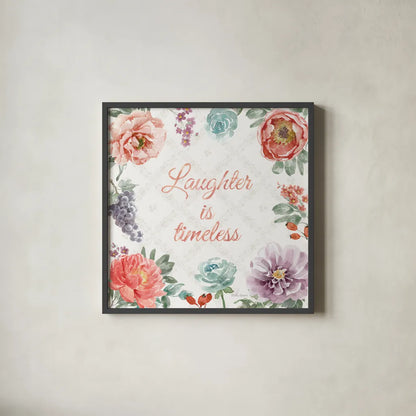 Timeless Romance IX by Beth Grove. Shown in a sleek black glass frame for a contemporary gallery look. Available as an archival giclee rolled canvas, fine art paper, or poster print. SKU 75292a.