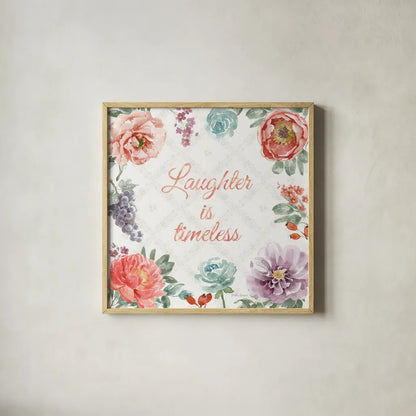 Timeless Romance IX by Beth Grove. Shown in a natural wood glass frame for a timeless modern aesthetic. Available as an archival giclee rolled canvas, fine art paper, or poster print. SKU 75292a.
