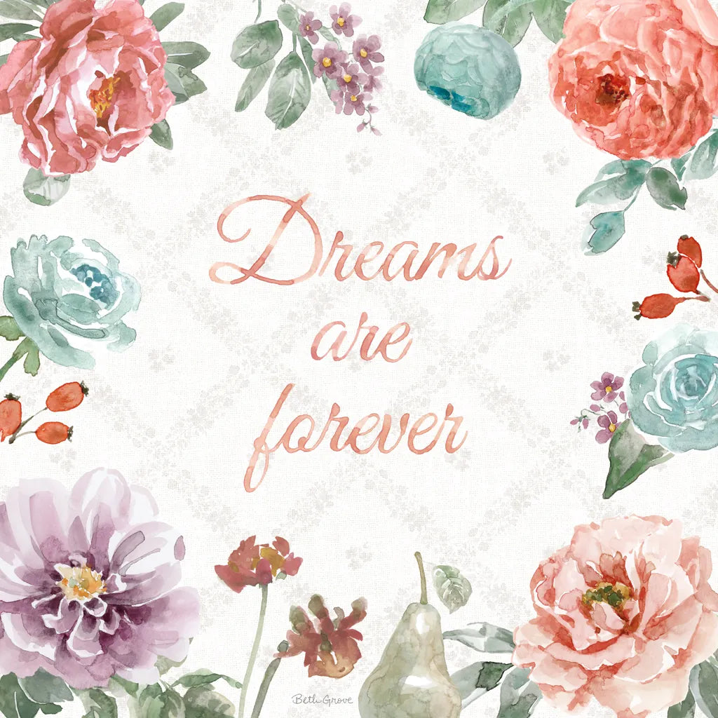 Timeless Romance VIII by Beth Grove. SKU 75291a. Archival Giclee Fine art print for wall decor.