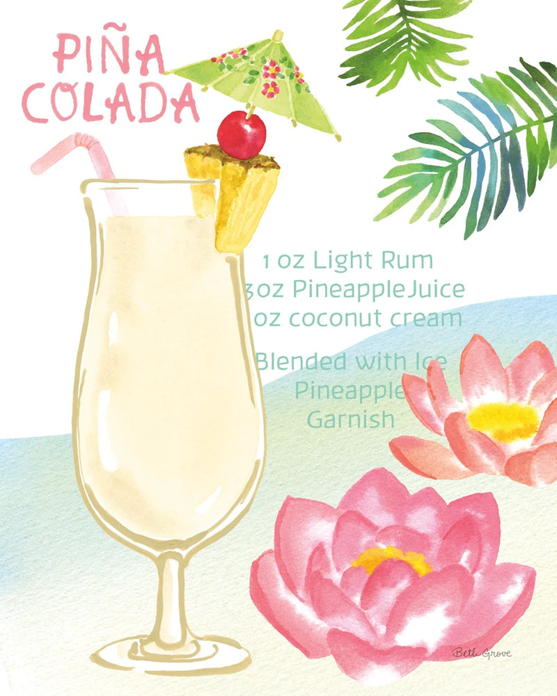 Tropical Getaway II by Beth Grove